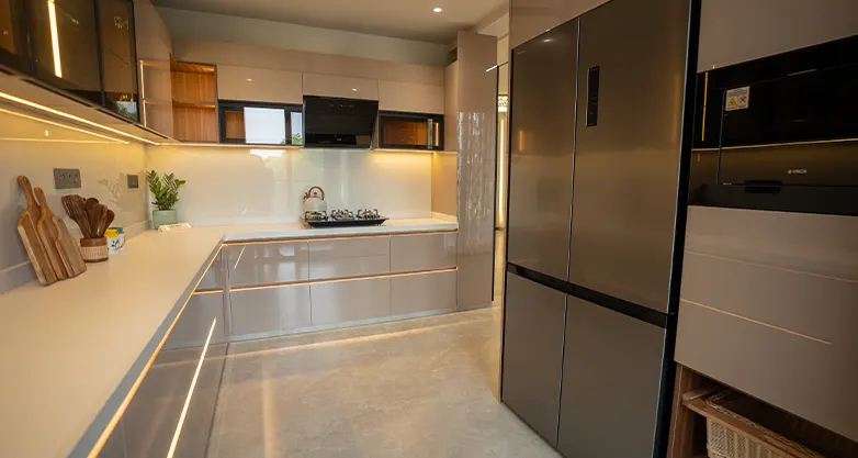 Modular Kitchen Design - Royal Retreat 3BHK 4BHK Apartments Jaipur